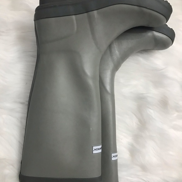 Ladies olive green rain boots - Picture 8 of 8